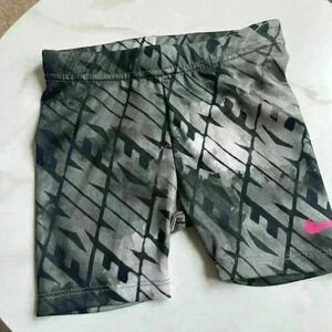 Nike dri-fit spandex baby shorts size 18months